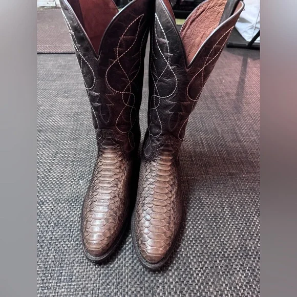 Dan Post Python Boots - Picture 1 of 10